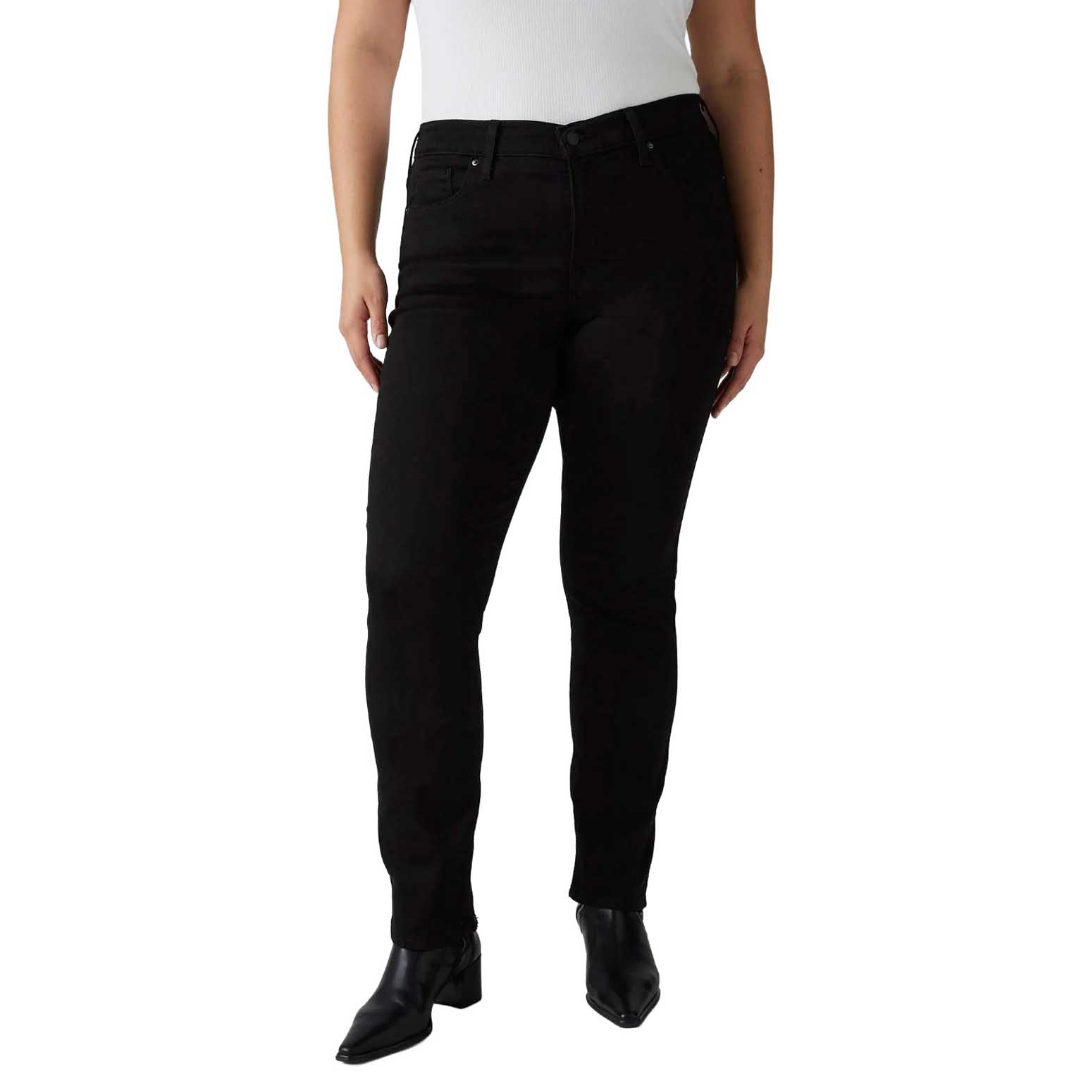 Levi's 312 Shaping Slim Soft Black Jeans